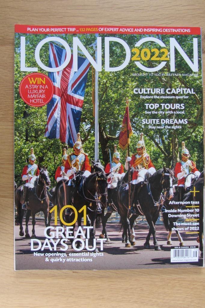 London 2022 Magazine, Boeken, Reisgidsen, Overige merken, Europa, Ophalen of Verzenden, Zo goed als nieuw