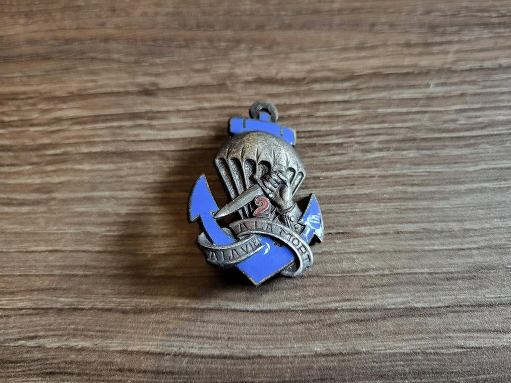 insigne 2 GPM, France post 2WW, Verzamelen, Ophalen of Verzenden