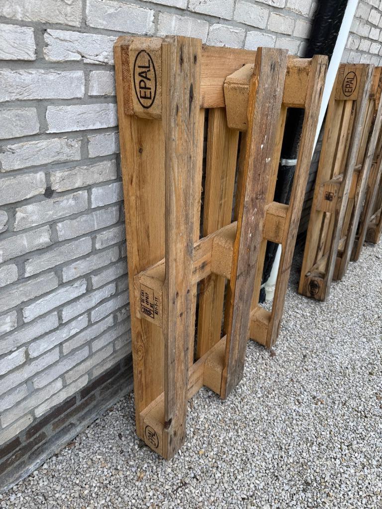 Euro palletten 80x120cm EPAL, Doe-het-zelf en Bouw, Ophalen, Gebruikt, 50 mm of meer, Minder dan 200 cm