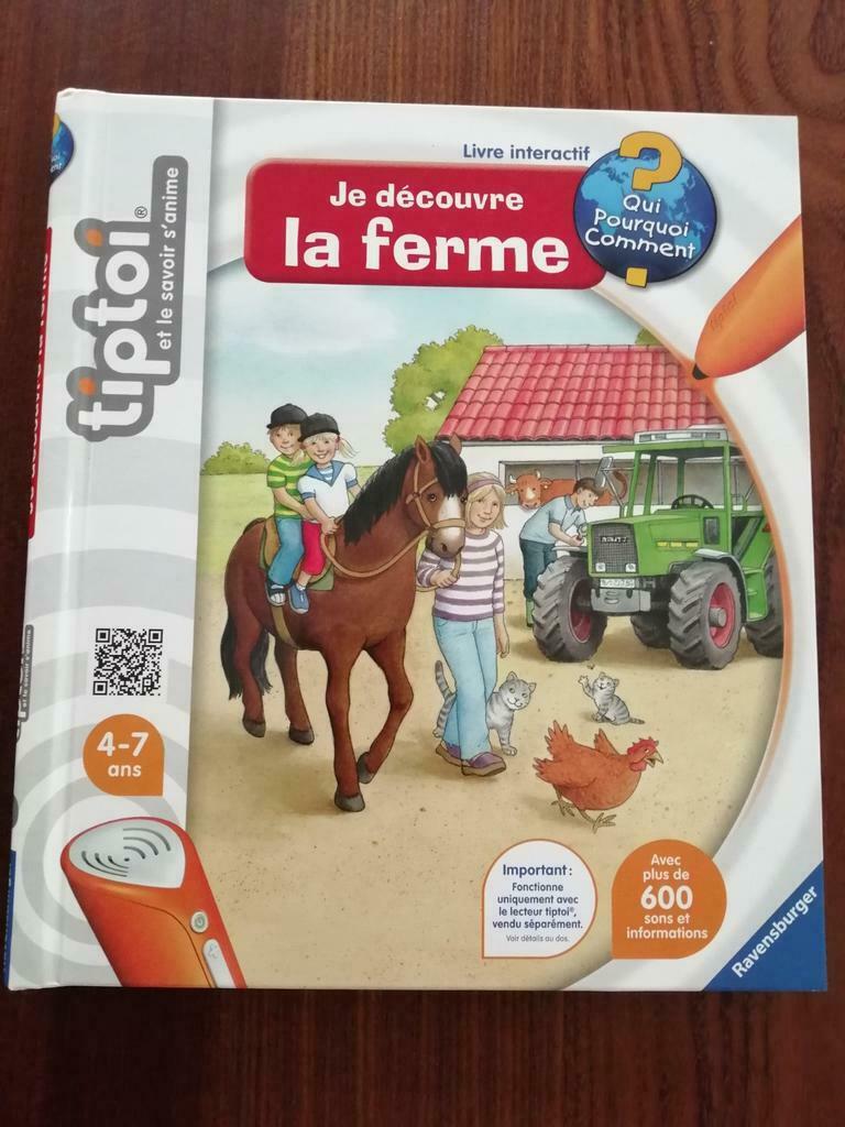 Tip toi Je découvre la ferme, Enlèvement, Comme neuf