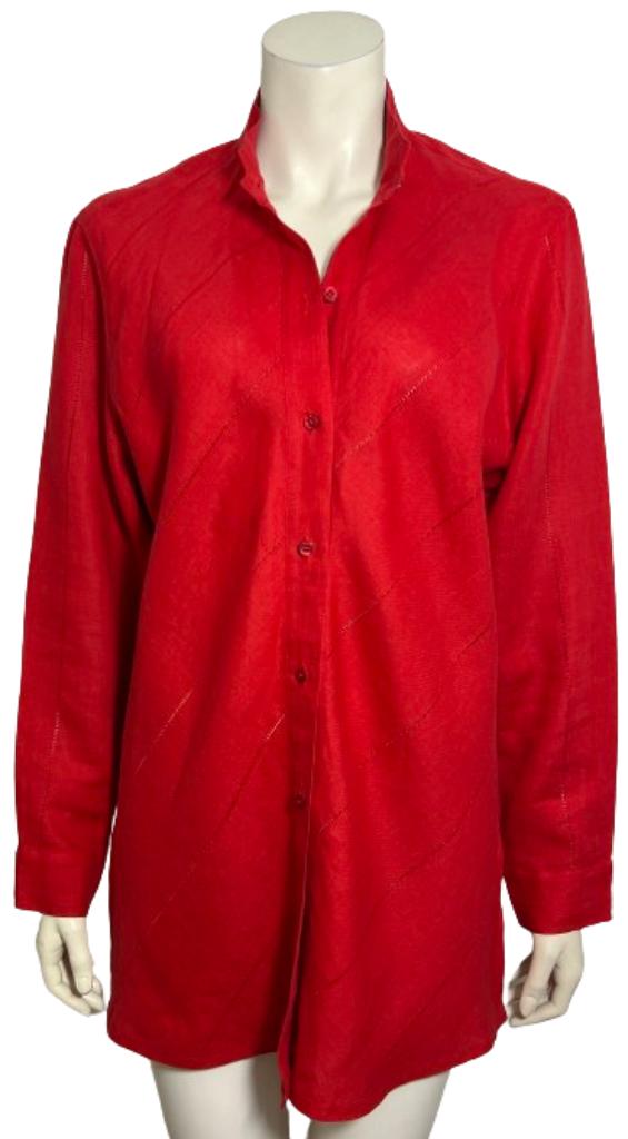 Blouse ESCADA SPORT - 40 - Pre Loved, Rouge, Taille 38/40 (M), Einsteinring 14-18 - Aschheim - Munchen - Duitsland, Comme neuf