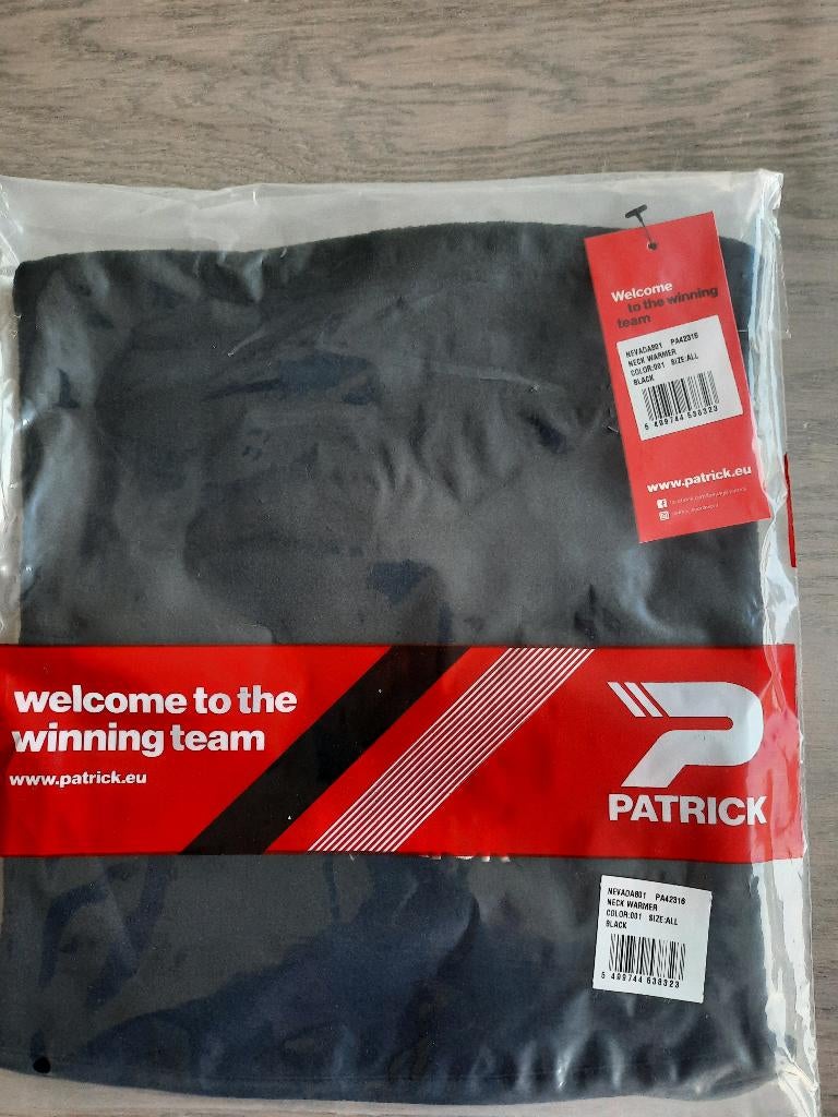 Zwarte neck warmer Patrick (nieuw), Neuf, Enlèvement ou Envoi, PATRICK, Autres tailles