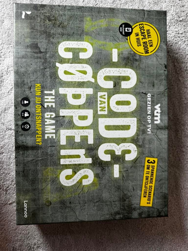 Code van coppens, Hobby en Vrije tijd, Ophalen of Verzenden, Nieuw