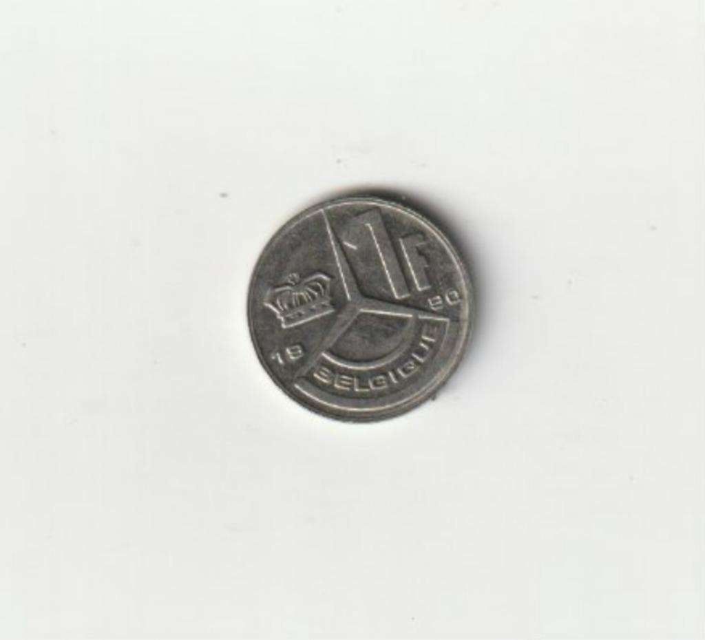 BELGIQUE BELGIUM BAUDOUIN 1 FRANC 1990 FR, Timbres & Monnaies, Enlèvement ou Envoi, Série