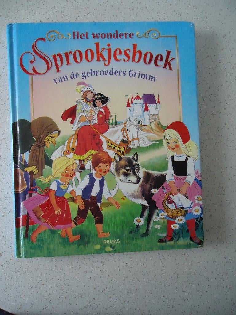 Het Wondere Sprookjesboek van de Gebroeders Grim., Boeken, Ophalen of Verzenden, Gelezen, Grimm, Sprookjes