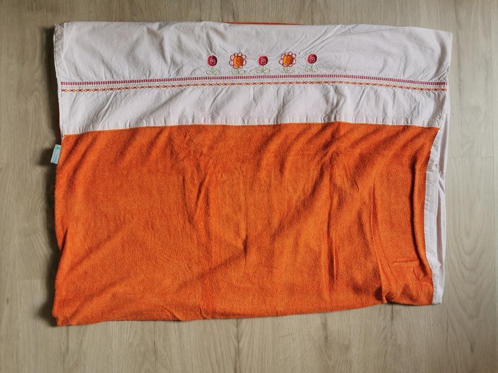 Timboo dekbedovertrek babybed, Gebruikt, Meisje, Dekbedovertrek, Oranje