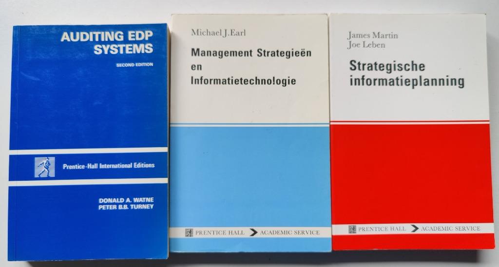 vijf informatica studieboeken, Livres, Informatique & Ordinateur, Enlèvement ou Envoi, Utilisé, Domaine spécialisé ou Industrie