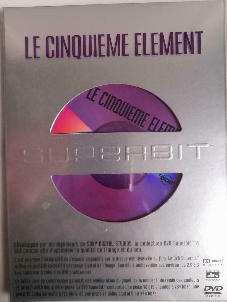 DVD BlueRay Le 5ème élément, de Luc Besson, À partir de 12 ans, Enlèvement ou Envoi, Science-Fiction, Coffret