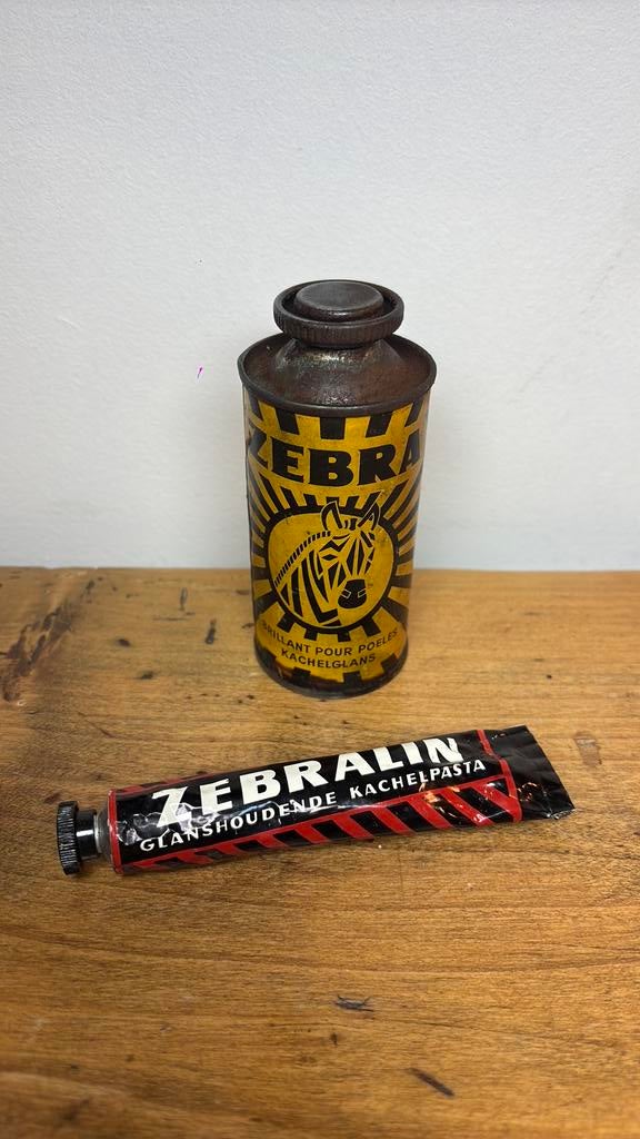 Zebra Kachelglans en kachelpasta, Ophalen of Verzenden, Gebruikt, Verpakking