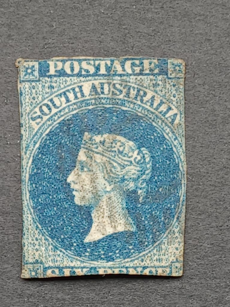 Timbres d'Australie du Sud, Enlèvement ou Envoi, Affranchi