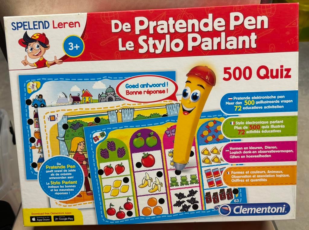 De pratende pen Clementine, Kinderen en Baby's, Ophalen, Zo goed als nieuw