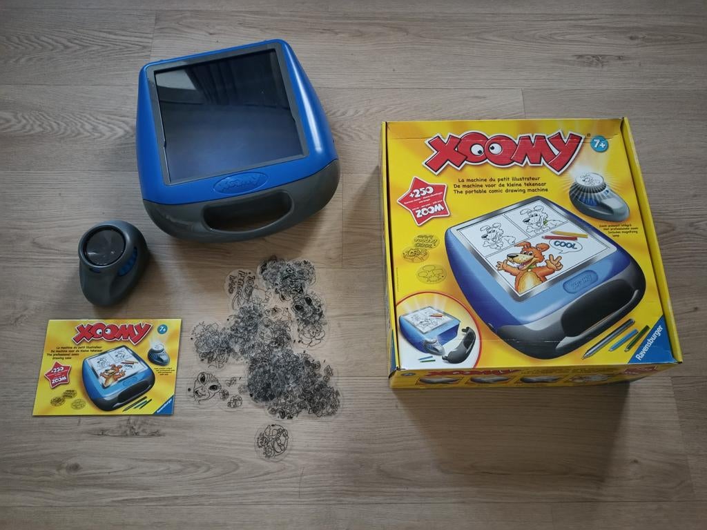 Xoomy tekenmachine, Ophalen, Gebruikt, Knutselen, Met licht
