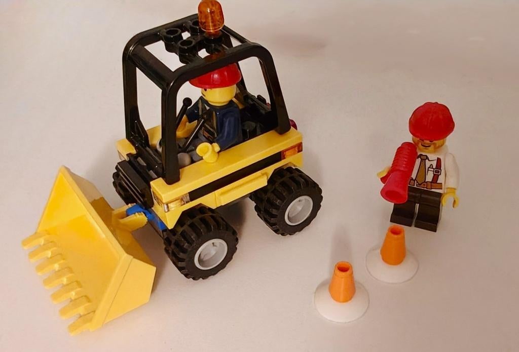 Lego City Sloop Bulldozer voertuig uit 60072 set, Kinderen en Baby's, Speelgoed | Duplo en Lego, Gebruikt, Lego, Losse stenen