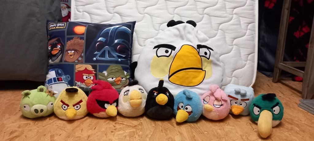 Angry Birds knuffels+kussens, Kinderen en Baby's, Speelgoed | Knuffels en Pluche, Ophalen, Gebruikt, Overige typen