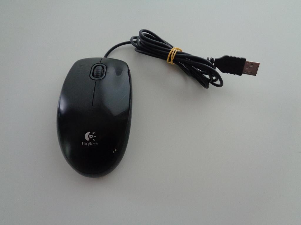Souris ordinateur Logitech B110, Envoi, Utilisé, Filaire, Souris