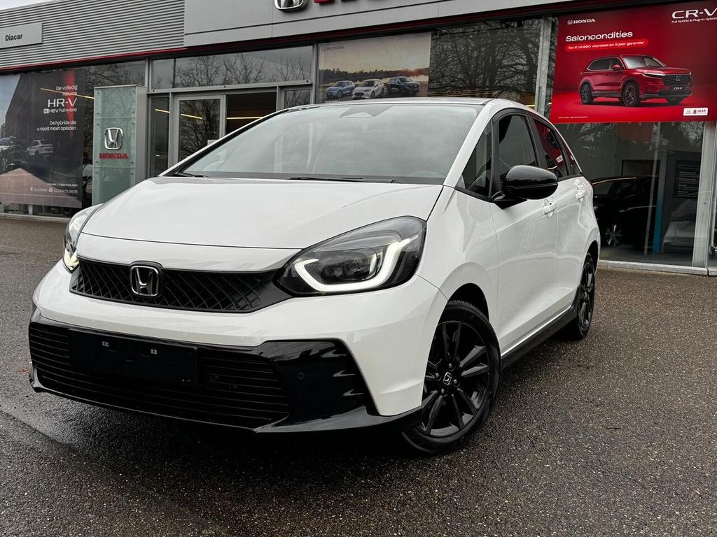 Honda Jazz ADVANCE SPORT 1.5 HYBRID CVT HYBRIDE STANDAARD, Auto's, 1498 cc, 0 kg, Wit, Bedrijf
