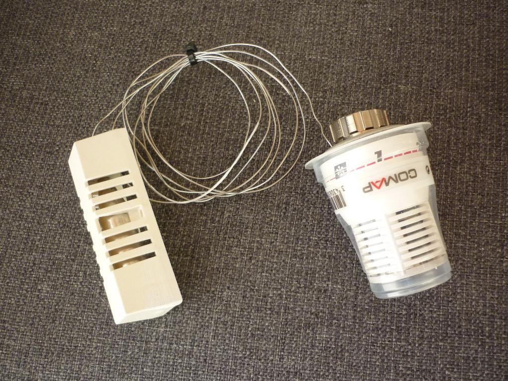 Vanne thermostatique à bulbe, Bricolage & Construction, Enlèvement, Comme neuf, Thermostat