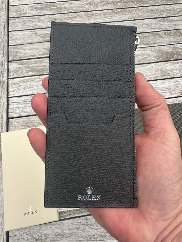 Rolex kaarthouder, Neuf, Autres marques, Enlèvement, Gris