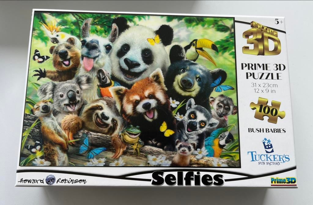 3D puzzel 100 stuks, Ophalen of Verzenden, Meer dan 50 stukjes, Zo goed als nieuw