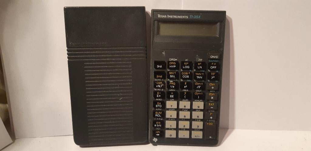 Calculatrice Texas Instruments TI-35, Divers, Calculatrices, Enlèvement, Utilisé