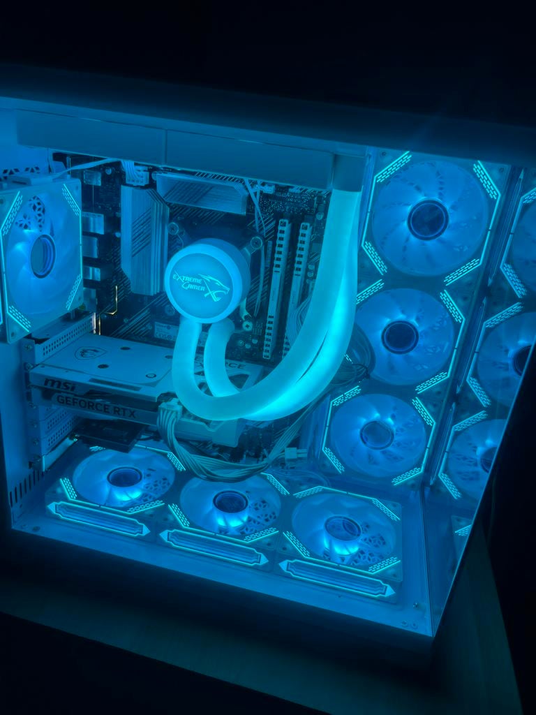 Gaming pc+ msi monitor, Neuf, Avec moniteur, 4 Ghz ou plus, Enlèvement