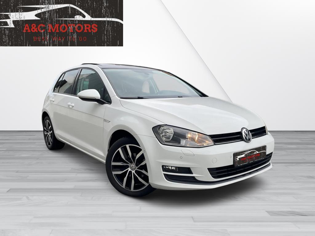 Volkswagen Golf 7 Cup 1.2 tsi, Auto's, Voorwielaandrijving, Stof, Wit, Bedrijf