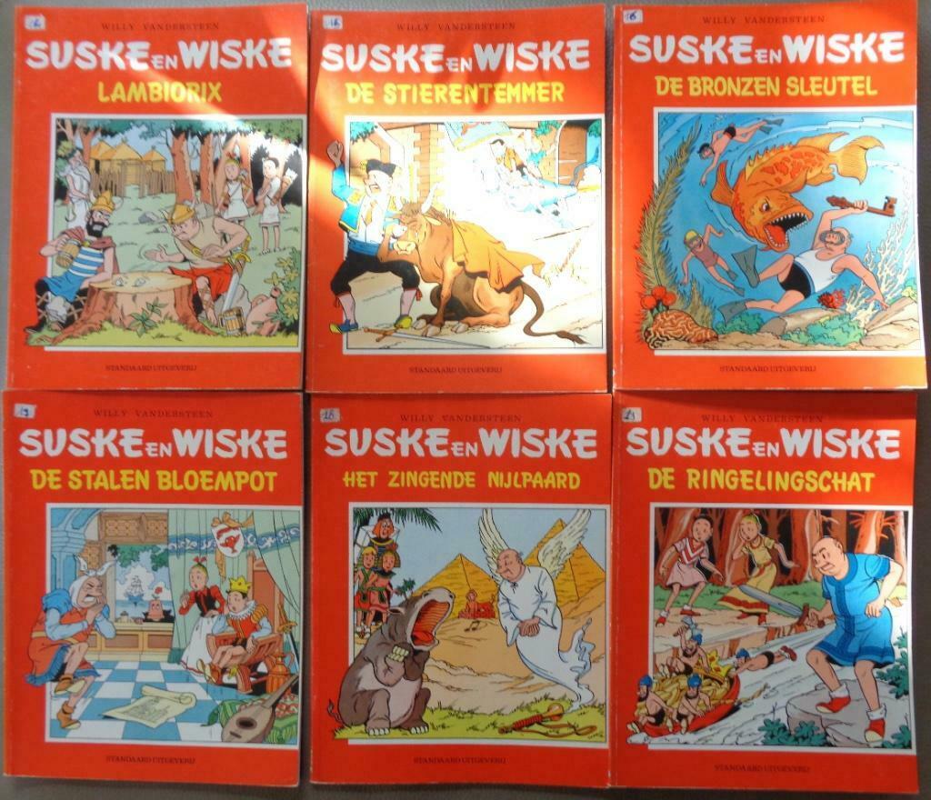 Suske en Wiske - 6 albums - deel 3, Livres, BD, Enlèvement ou Envoi