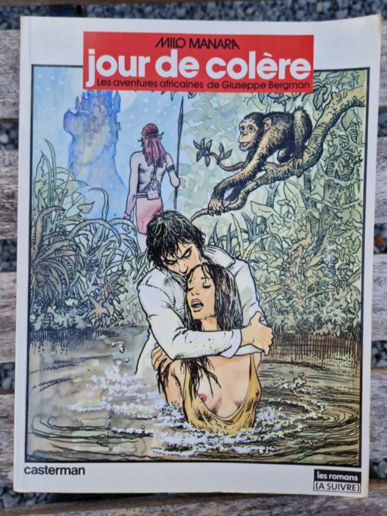 Jour de Colère - Milo Manara - Casterman - 1985, Enlèvement ou Envoi, Une BD, Utilisé, Milo Manara