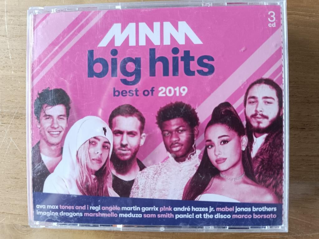 MNM BIG HITS best of 2019 (3 cd's), Cd's en Dvd's, Ophalen of Verzenden, Zo goed als nieuw, Pop