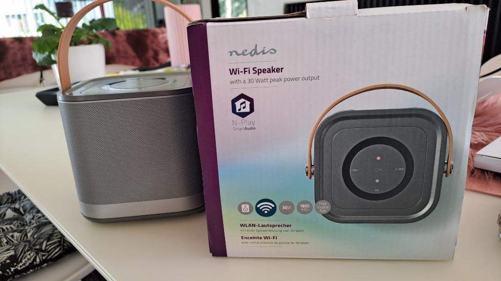 Haut-parleur Wi-Fi NEDIS neuf dans sa boîte, Neuf, Autres marques, Moins de 60 watts, Enlèvement ou Envoi