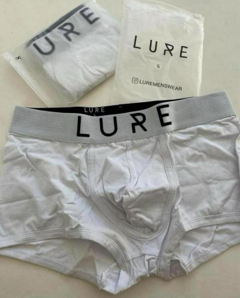 Lure comfort boxershort (2stuks), Verzenden, Wit, Lure, Boxer