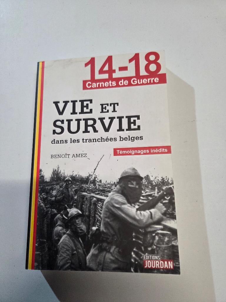Livre : 14-18 Carnets de Guerre, Vie et survie, Livres, Enlèvement ou Envoi, Avant 1940, Comme neuf, Armée de terre