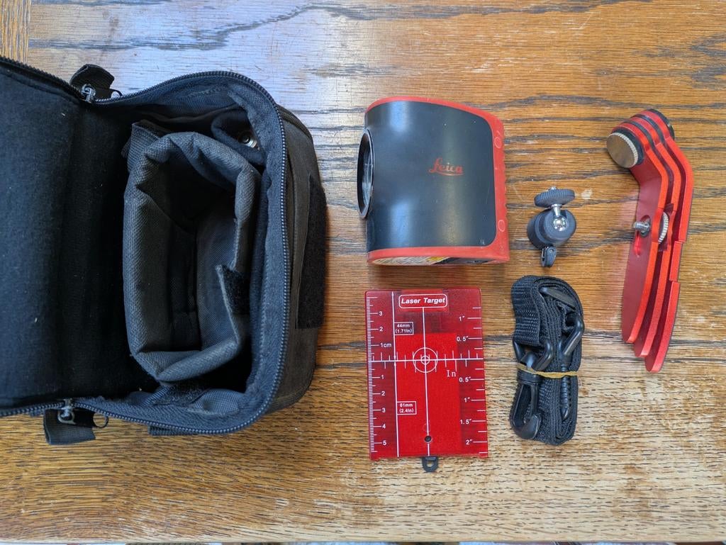 Leica geosystems - LINO L2 kruislijn-laser - alle toebehoren, Enlèvement