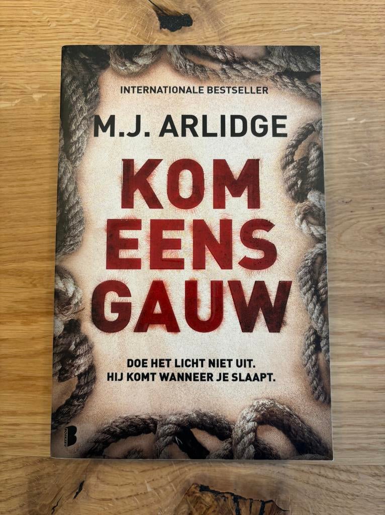 M.J. Arlidge - Kom eens gauw, Boeken, Ophalen, M.J. Arlidge
