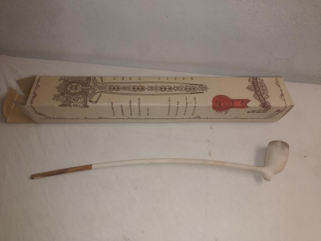 Royal Goedewaagen Long Gouda White Clay Pipe, Ophalen of Verzenden