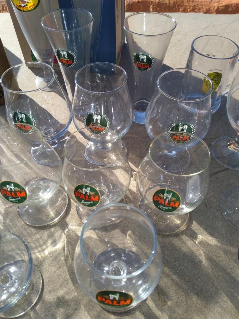 Palm glazen verschillende soorten, Enlèvement ou Envoi, Neuf, Verre ou Verres, Palm