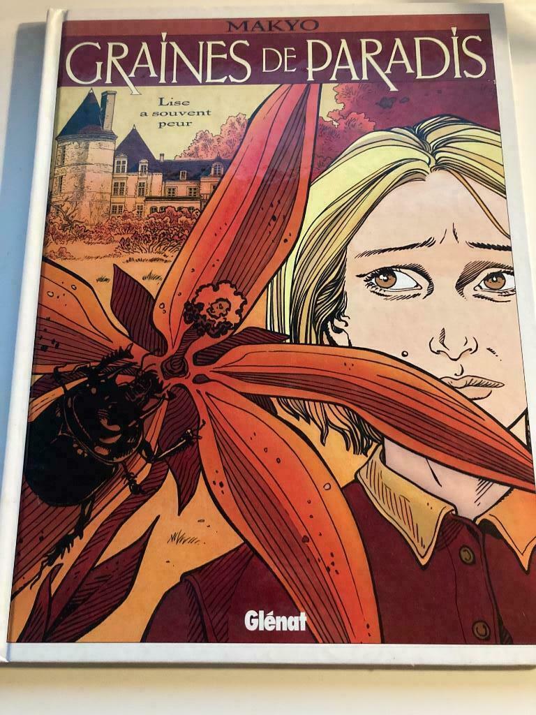 BD Graines de Paradis, T.1 Lise a souvent peur, Enlèvement ou Envoi, Une BD, Makyo, Utilisé