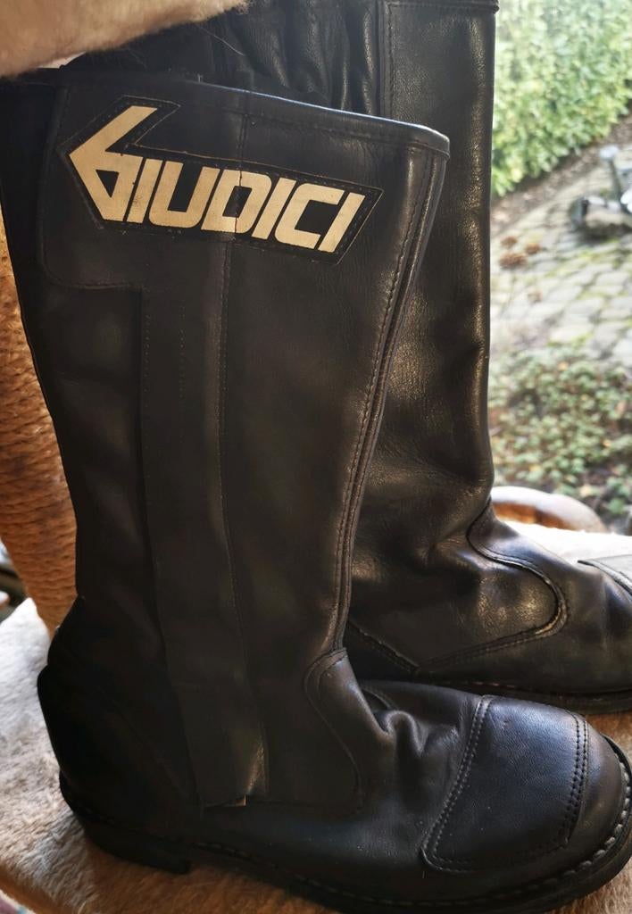 Retro motorlaarzen Guidici maat 37 nieuwst., Motoren, Kleding | Motorkleding, Guidici, Kinderen, Ophalen of Verzenden, Nieuw zonder kaartje