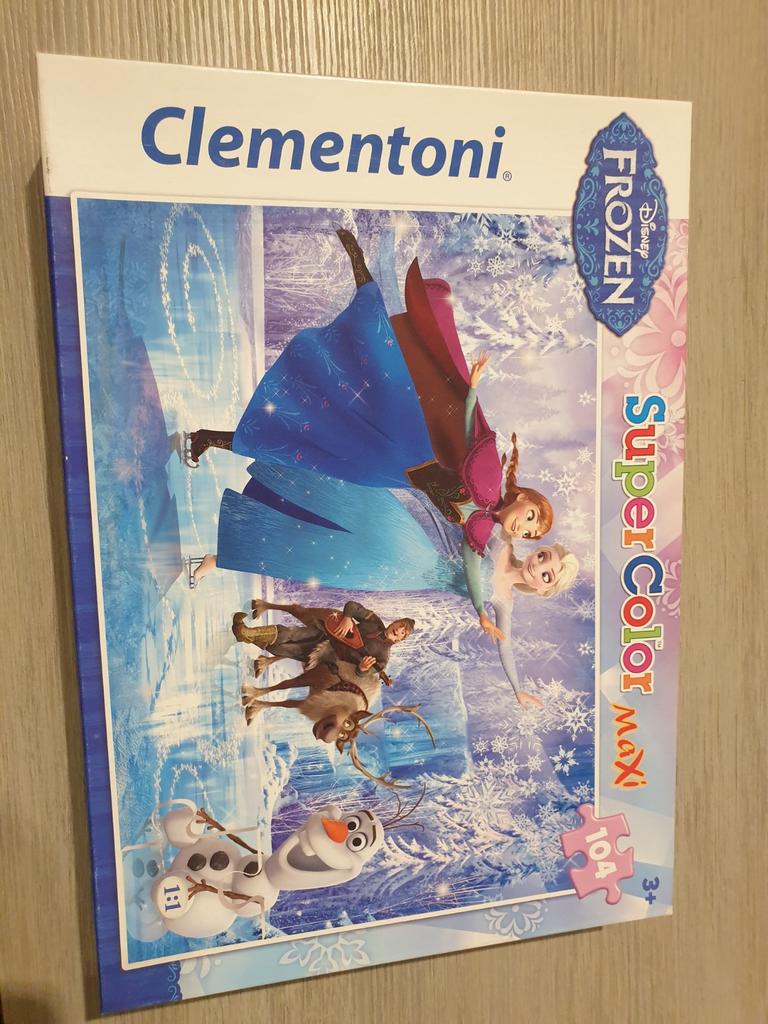 Frozen super color maxi 104 puzzel, Enlèvement ou Envoi