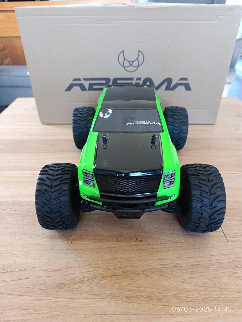 ABSIMA elektrische monstertruck AMT3.4 4WD RTr 1:10, Hobby en Vrije tijd, Ophalen, Zo goed als nieuw