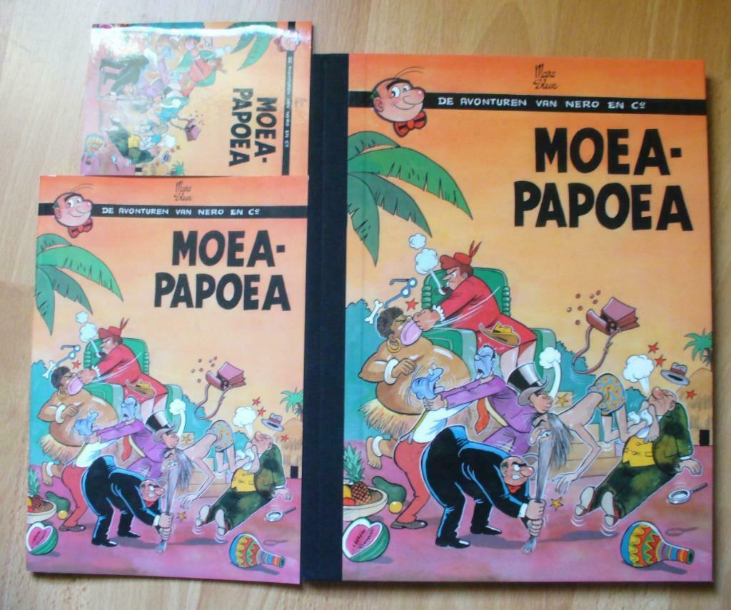 NERO - MOEA PAPOEA- MIDDELKERKE SLEEN 3 FORMATEN 50 EX 2000, Boeken, Marc Sleen, Ophalen of Verzenden, Zo goed als nieuw, Meerdere stripboeken