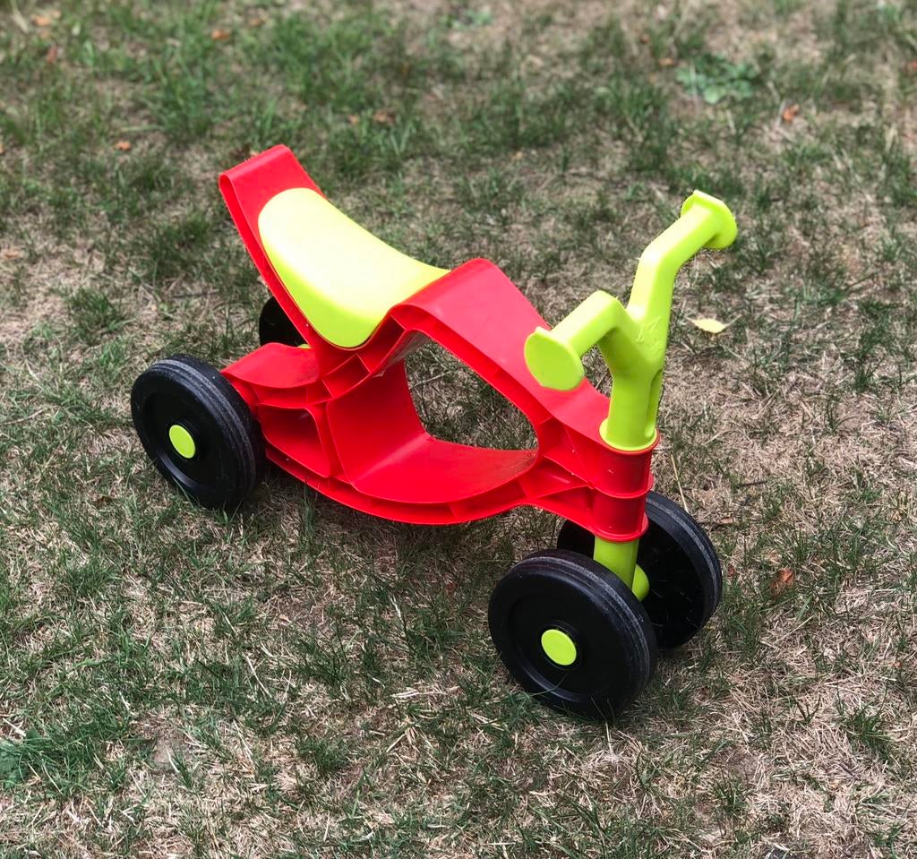 Velo draisienne enfant rouge vert big, Enlèvement ou Envoi, Utilisé