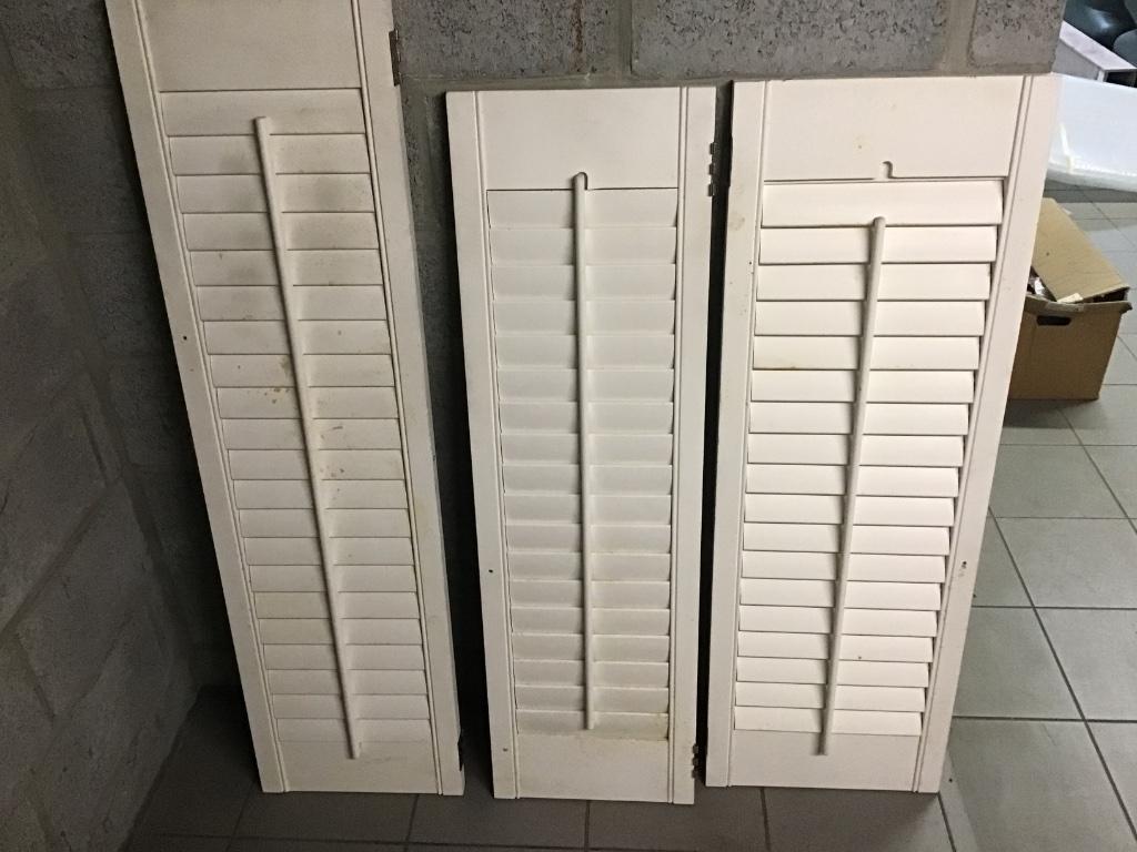 Shutters, Ophalen, Zo goed als nieuw, Wit