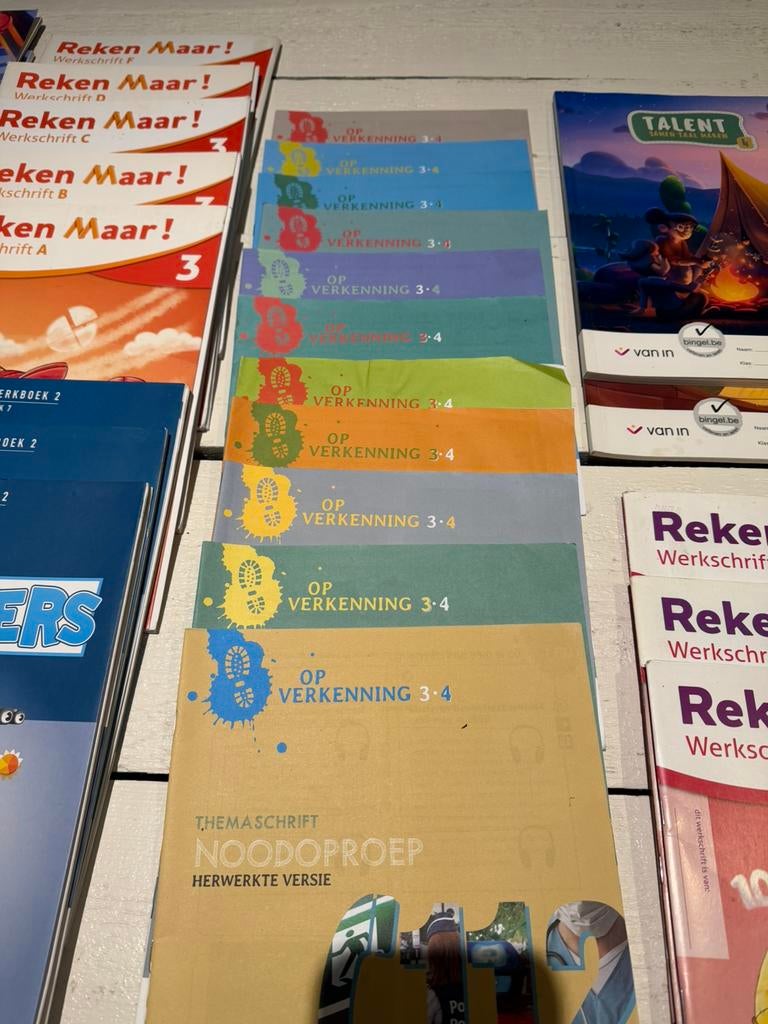 Diverse nieuwe school werkboeken Platyn-VanIn, Enlèvement, Neuf