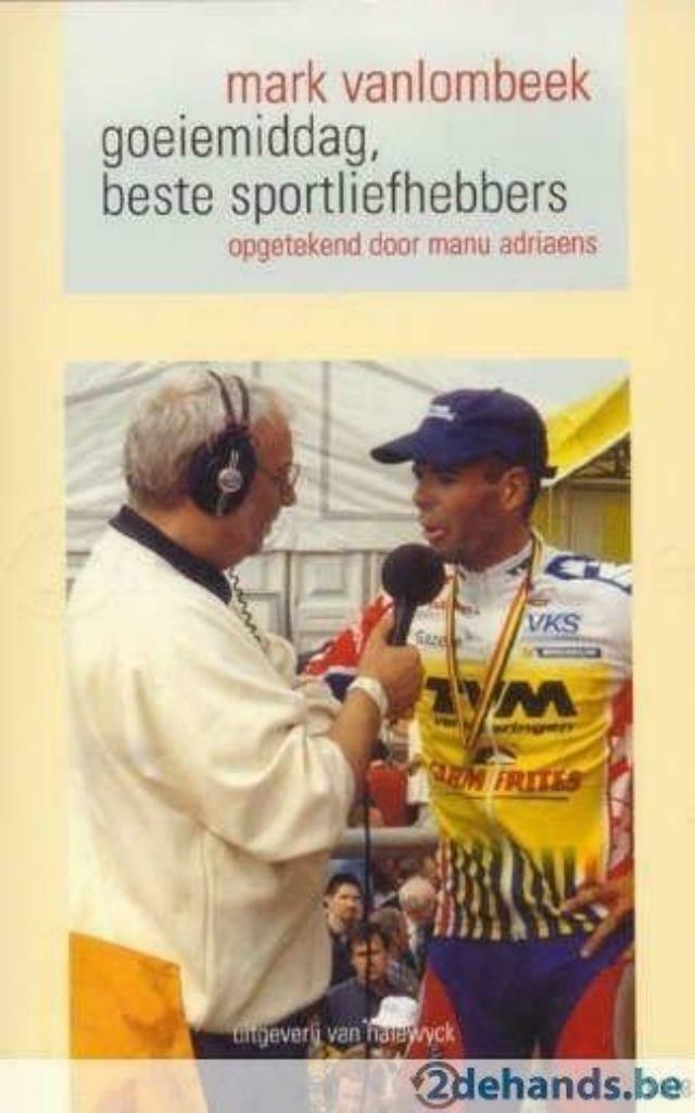 MARK VANLOMBEEK - GOEIEMIDDAG BESTE SPORTLIEFHEBBER, Enlèvement ou Envoi, Neuf