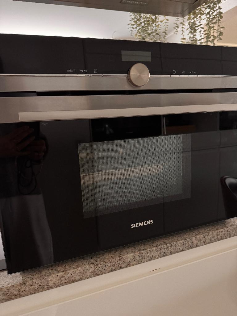 Siemens inbouw stoomoven, Elektronische apparatuur, Ophalen, Zo goed als nieuw, Stoom, Inbouw