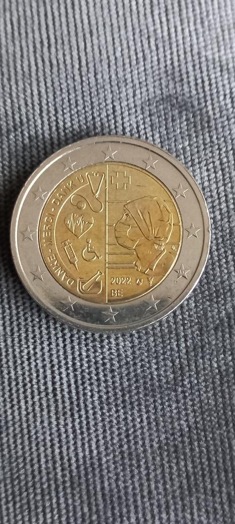 2 euro muntstuk 2022 - Helden van de zorg., Ophalen of Verzenden, 2 euro