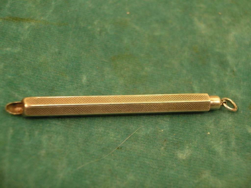 CURE DENT EN ARGENT STERLING CISELE 925, Enlèvement ou Envoi