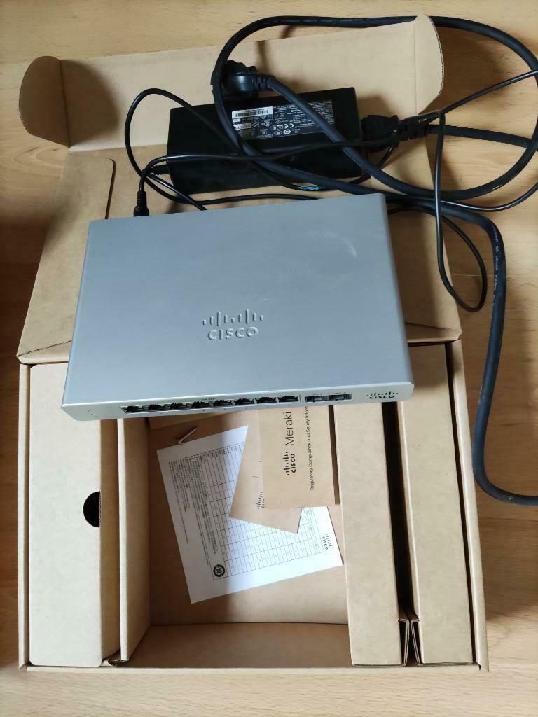 CISCO MERAKI MS120-8LP (MS120-8LP-HW), Computers en Software, Netwerk switches, Ophalen, Zo goed als nieuw