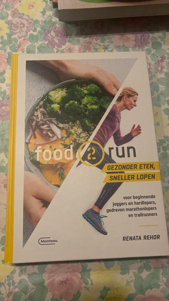 Food2run voor beginnende joggers en hardlopers, gedreven mar, Ophalen, Renata Rehor